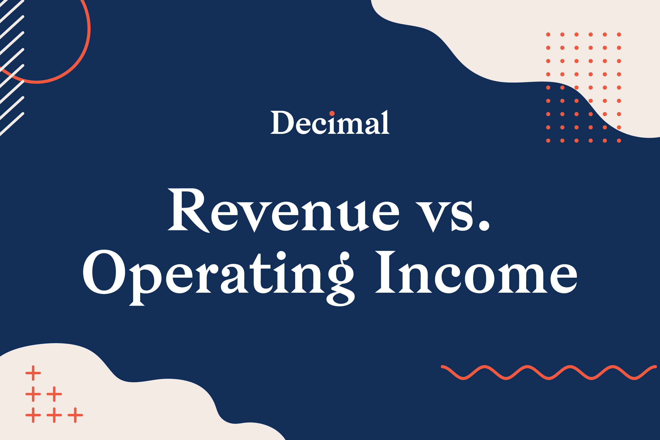 Revenue vs Operating Income
